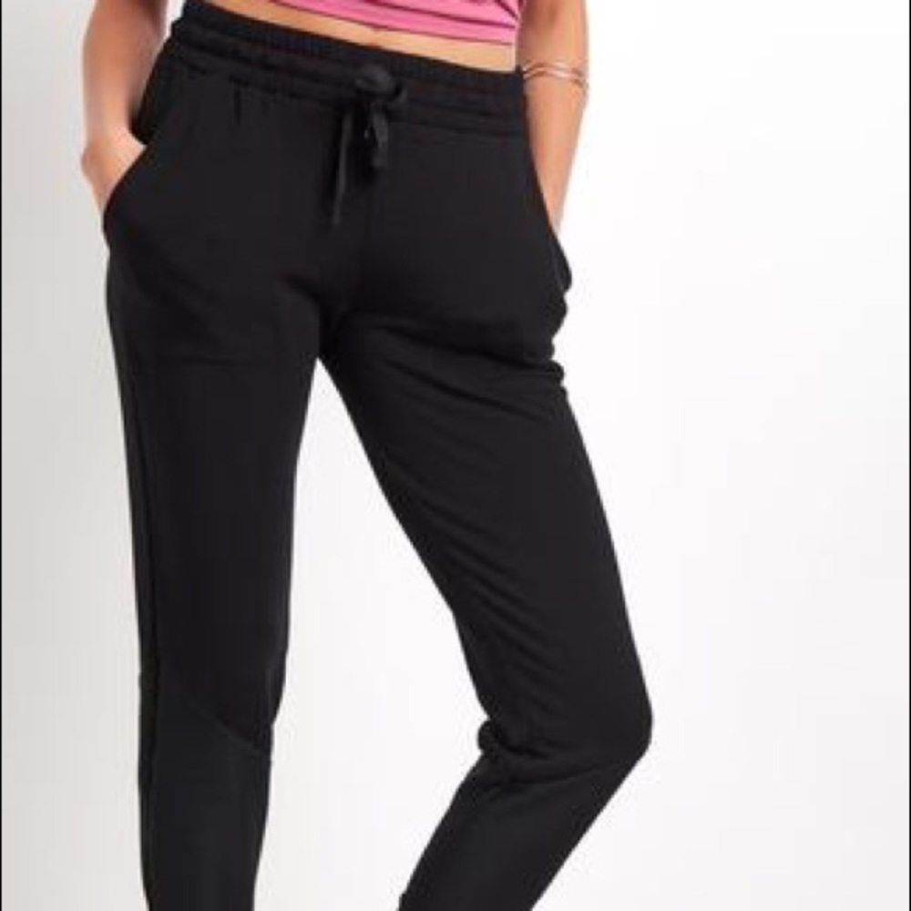 Blue thin sweatpants